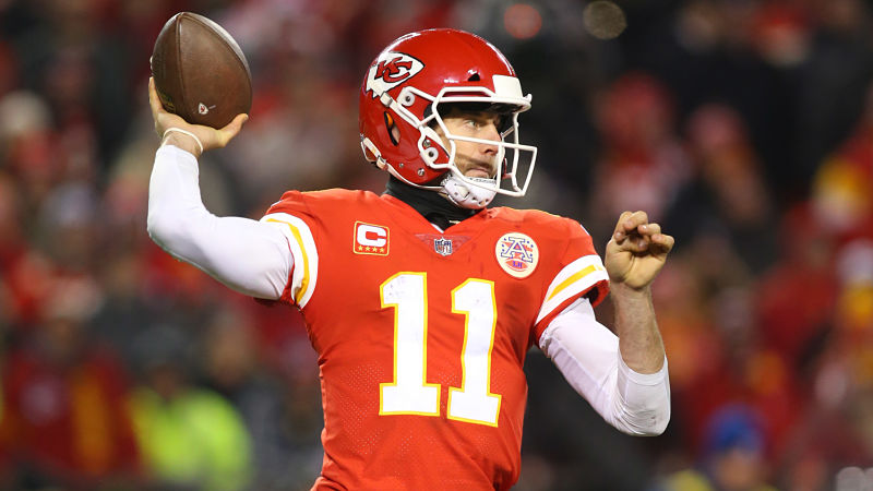 Kansas City Chiefs quarterback Alex Smith