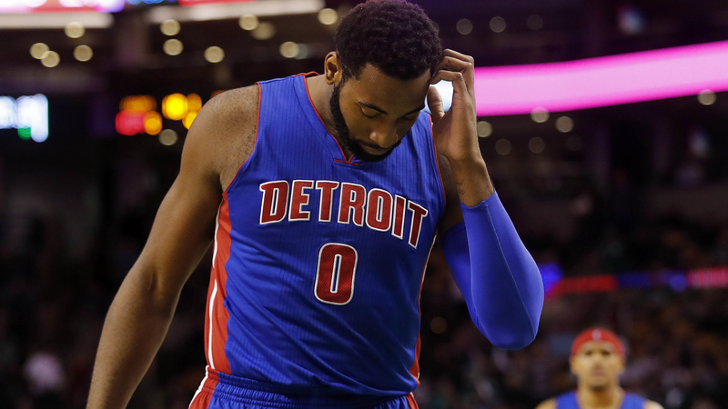 Pistons center Andre Drummond