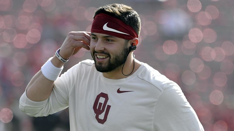 Oklahoma quarterback Baker Mayfield