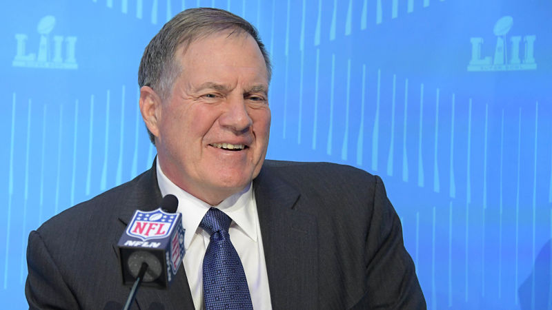 New England Patriots head coach Bill Belichick