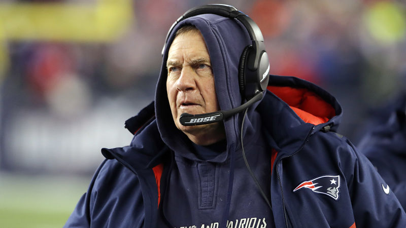 New England Patriots head coach Bill Belichick