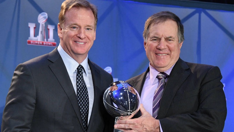 New England Patriots coach Bill Belichick