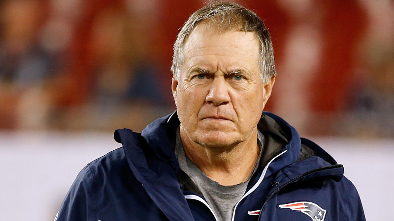New England Patriots head coach Bill Belichick