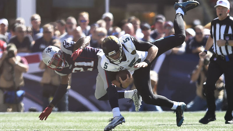 Jacksonville Jaguars quarterback Blake Bortles