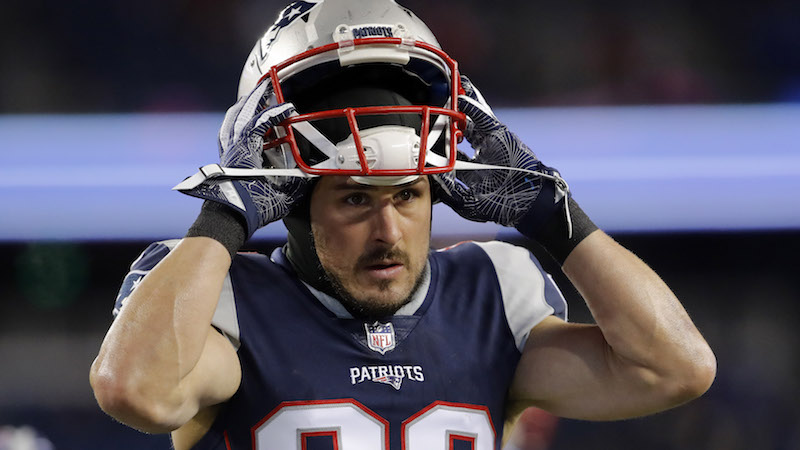Patriots wide receiver Danny Amendola