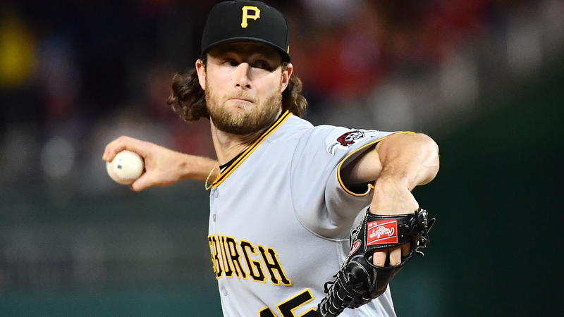 Pirates right-hander Gerrit Cole