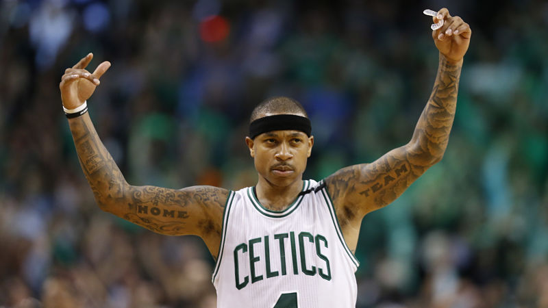 Boston Celtics guard Isaiah Thomas