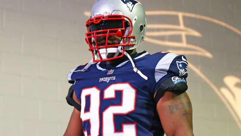 Patriots linebacker James Harrison