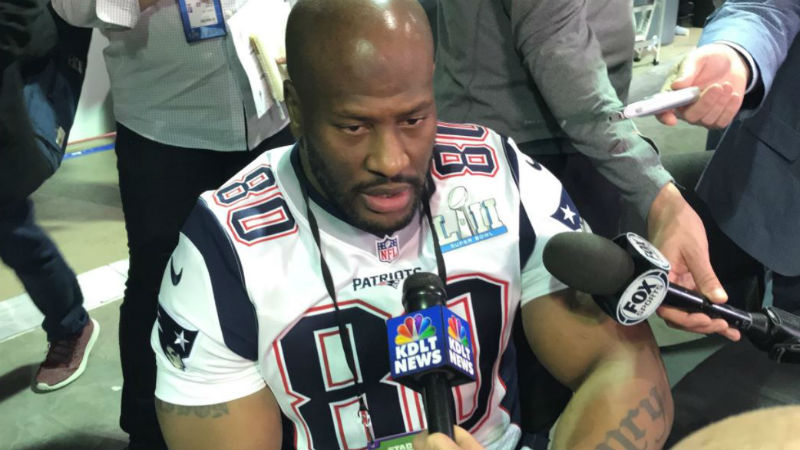 New England Patriots linebacker James Harrison