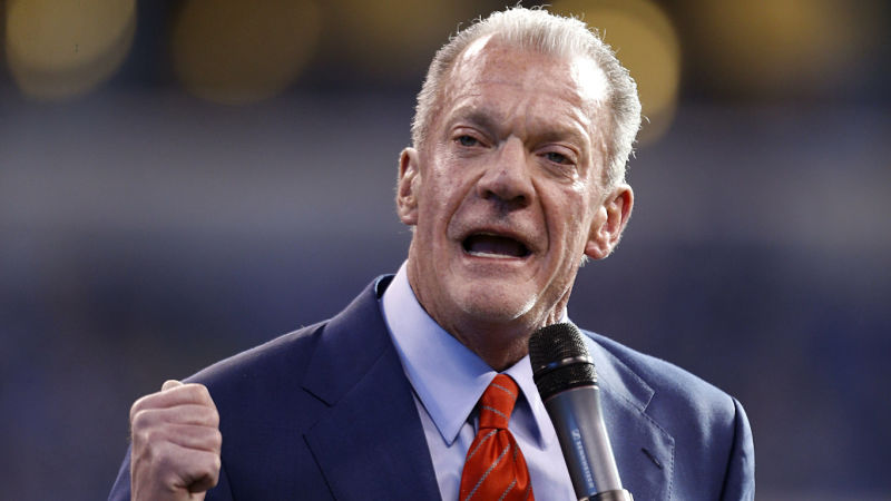 Indianapolis Colts owner Jim Irsay