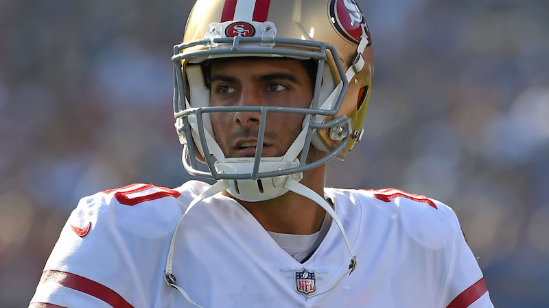 49ers quarterback Jimmy Garoppolo