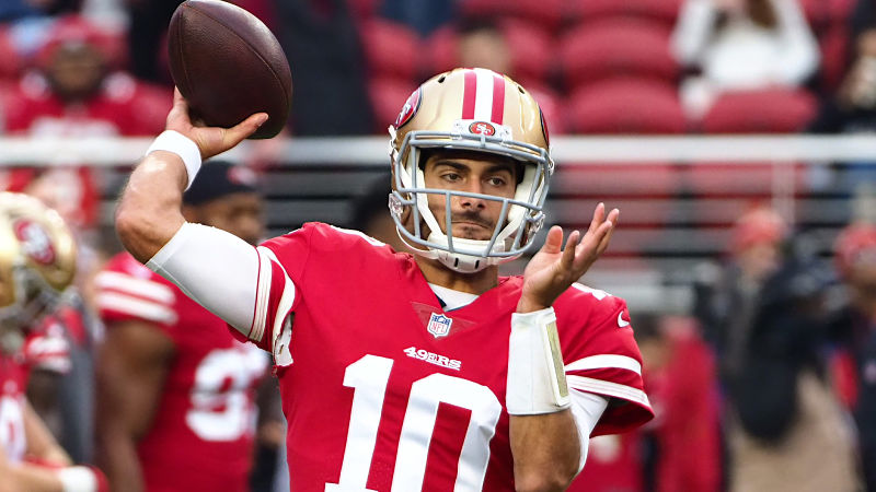 San Francisco 49ers quarterback Jimmy Garoppolo