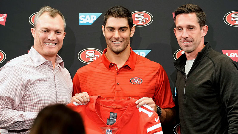 San Francisco 49ers general manager John Lynch