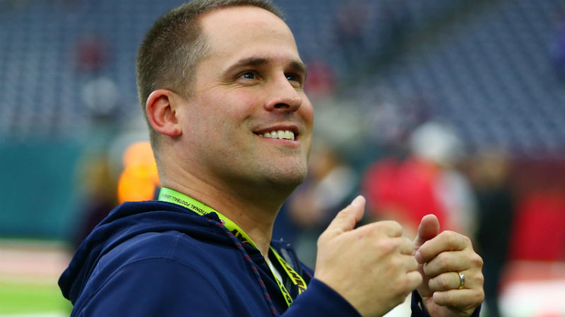 New England Patriots offensive coordinator Josh McDaniels