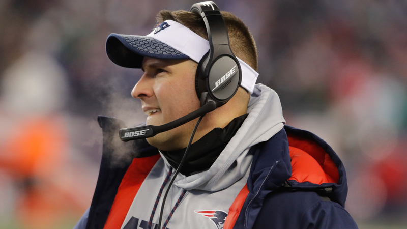Patriots offensive coordinator Josh McDaniels