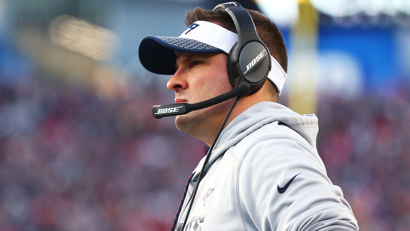 Patriots offensive coordinator Josh McDaniels