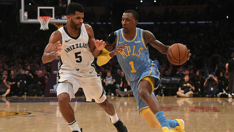 Los Angeles Lakers guard Kentavious Caldwell-Pope