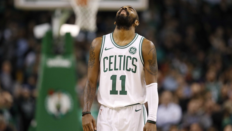 Celtics guard Kyrie Irving