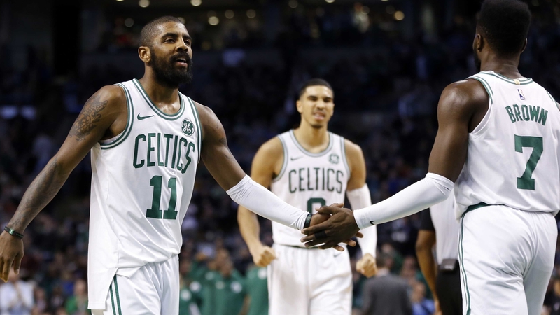 Celtics guard Kyrie Irving
