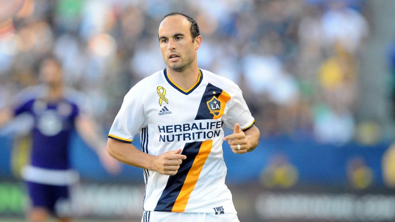 Former Los Angeles Galaxy midfielder Landon Donovan