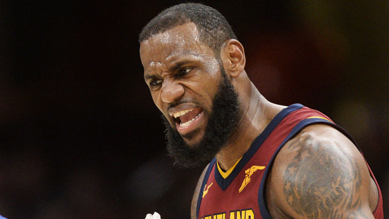 Cleveland Cavaliers forward LeBron James
