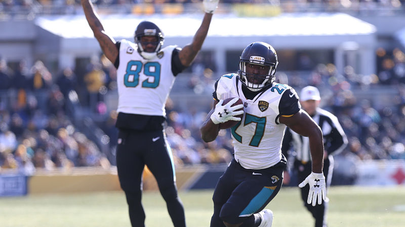 Jacksonville Jaguars running back Leonard Fournette