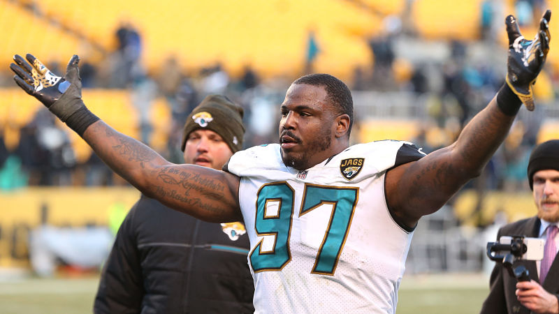 Jacksonville Jaguars defensive tackle Malik Jackson