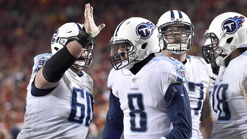 Tennessee Titans quarterback Marcus Mariota