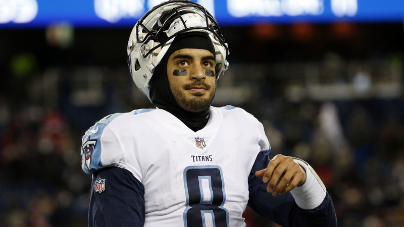 Titans quarterback Marcus Mariota