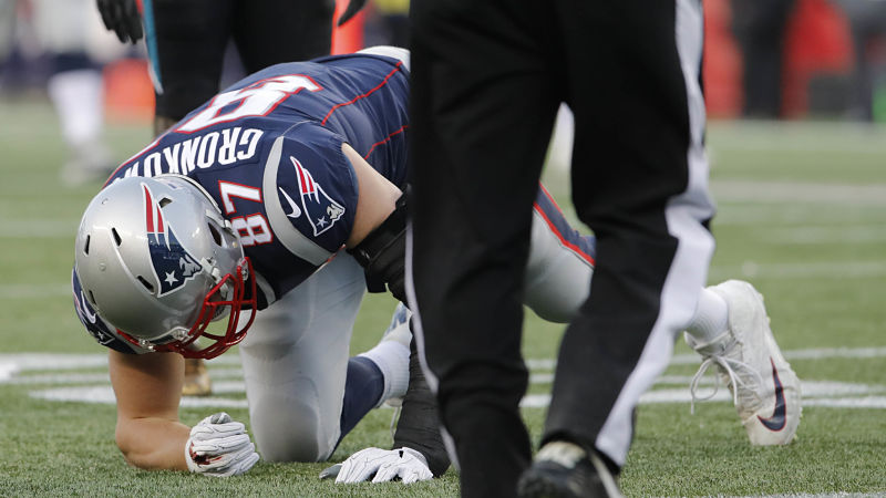 New England Patriots tight end Rob Gronkowski