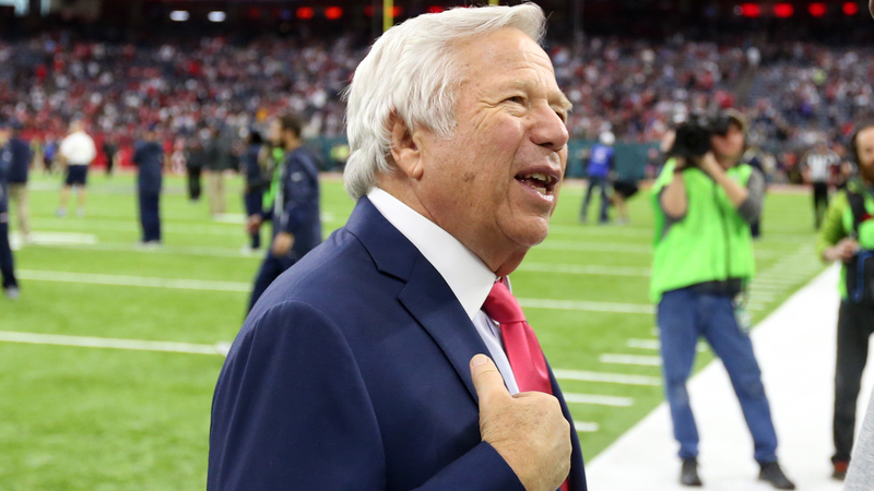 Patriots owner Robert Kraft