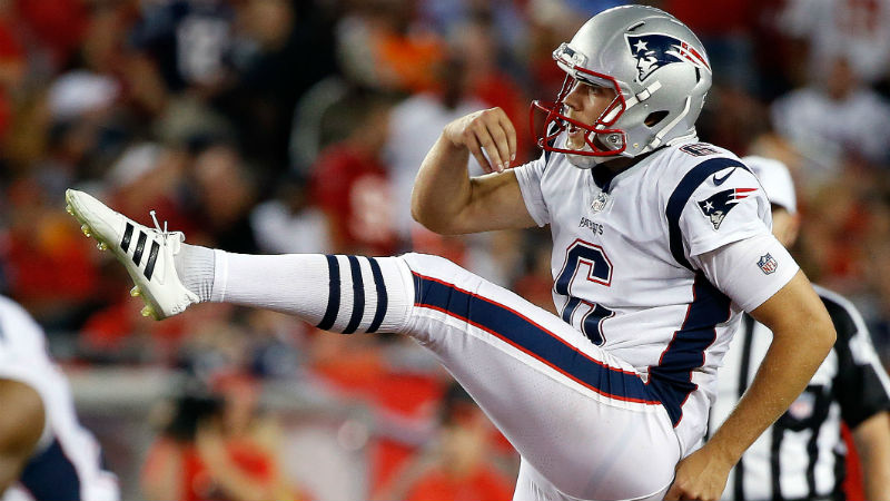 New England Patriots punter Ryan Allen
