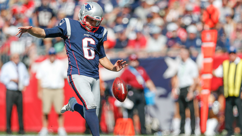Patriots punter Ryan Allen