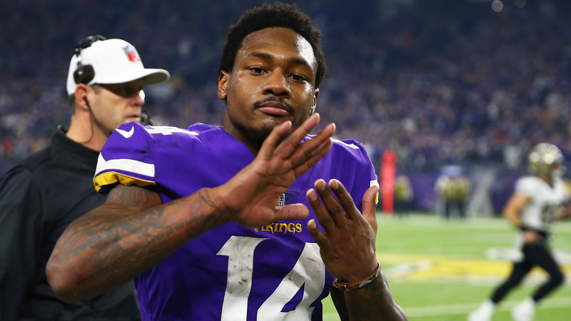 Vikings wide receiver Stefon Diggs