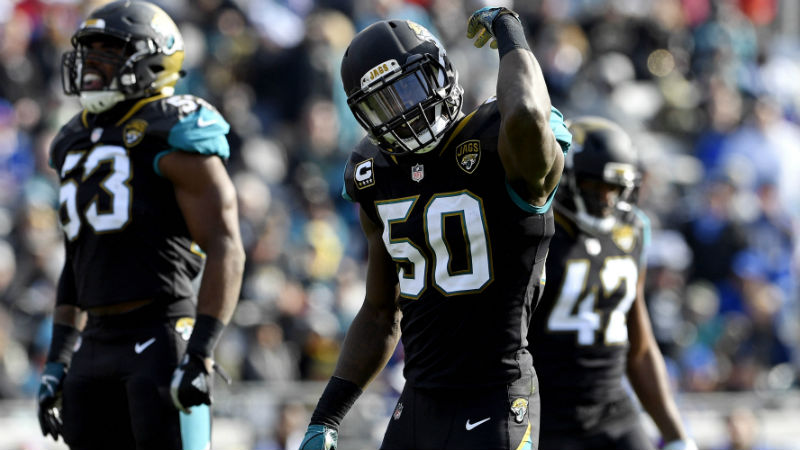 Jacksonville Jaguars outside linebacker Telvin Smith