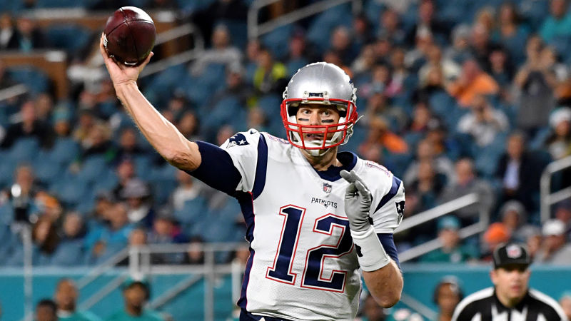 New England Patriots quarterback Tom Brady