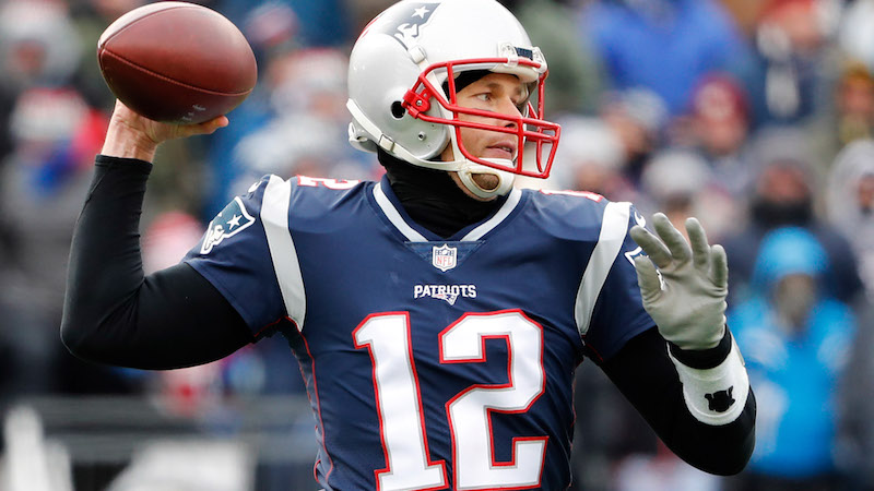 Patriots quarterback Tom Brady
