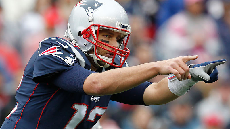 Patriots quarterback Tom Brady