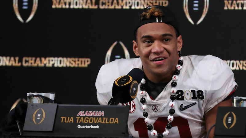 Bama QB Tua Tagovailoa
