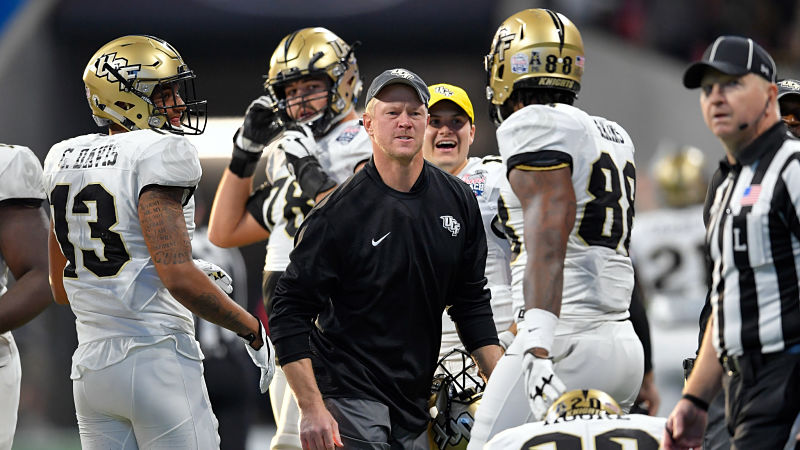 Nebraska head coach Scott Frost