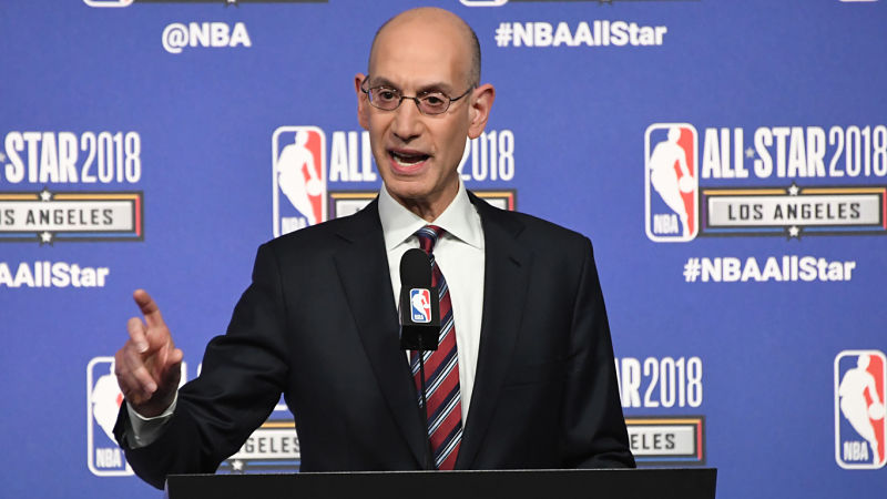 NBA commissioner Adam Silver
