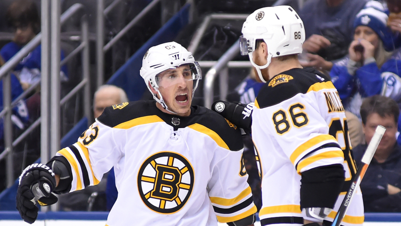 Boston Bruins forward Brad Marchand