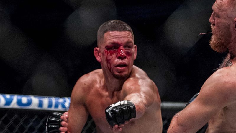 UFC fighter Nate Diaz