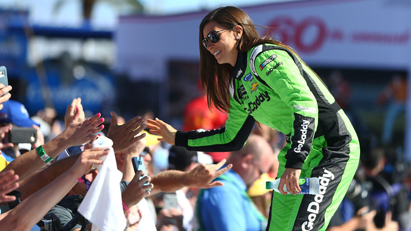 NASCAR driver Danica Patrick