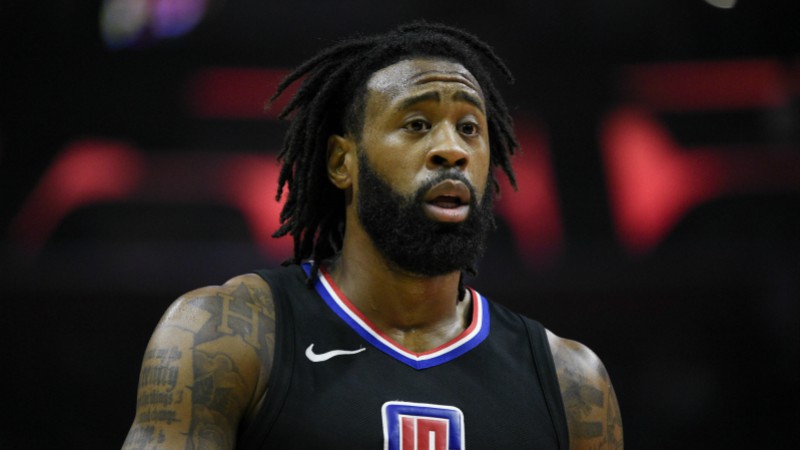 Los Angeles Clippers center DeAndre Jordan