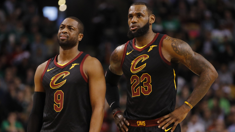 Dwyane Wade and LeBron James