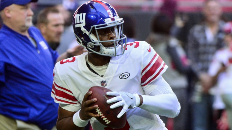 New York Giants quarterback Geno Smith