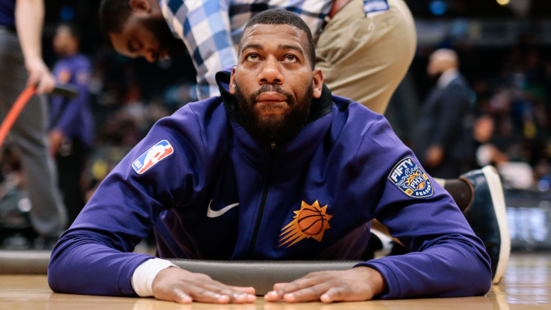 Phoenix Suns center Greg Monroe