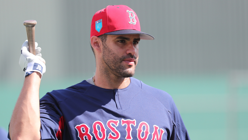 Boston Red Sox outfielder J.D. Martinez