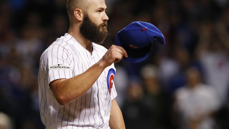 MLB pitcher Jake Arrieta